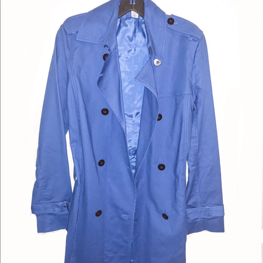 Kenneth Cole Double-Breasted Trench Coat